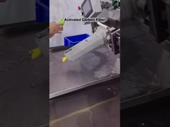 63.6CFM Filtre à air au charbon actif avec drainage