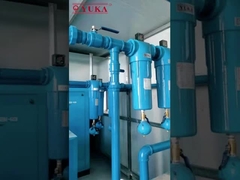 6000-8000 heures de vie d'élément Filtre à air comprimé à faible perte de pression de 0,25 bar